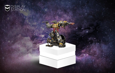 White Light-Up Pedestal By DisplayStation