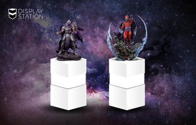 White Light-Up Pedestal By DisplayStation