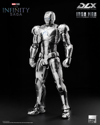 The Infinity Saga - Iron Man Mark 2 DLX (Chrome Edition) Figure