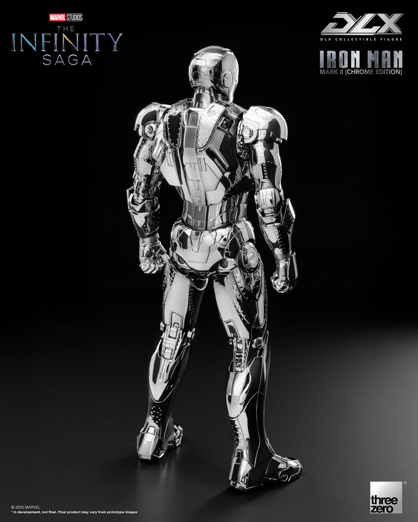 The Infinity Saga - Iron Man Mark 2 DLX (Chrome Edition) Figure
