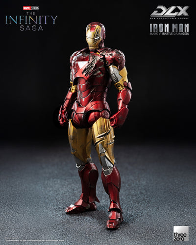 The Infinity Saga - Iron Man Mark 6 DLX (Battle Damaged) Figure