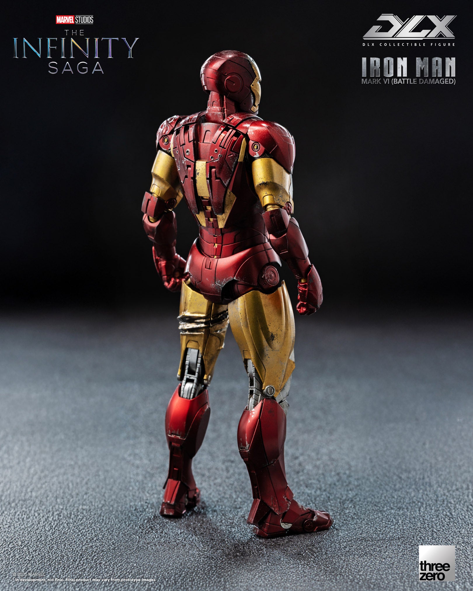 The Infinity Saga - Iron Man Mark 6 DLX (Battle Damaged) Figure