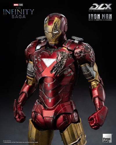The Infinity Saga - Iron Man Mark 6 DLX (Battle Damaged) Figure