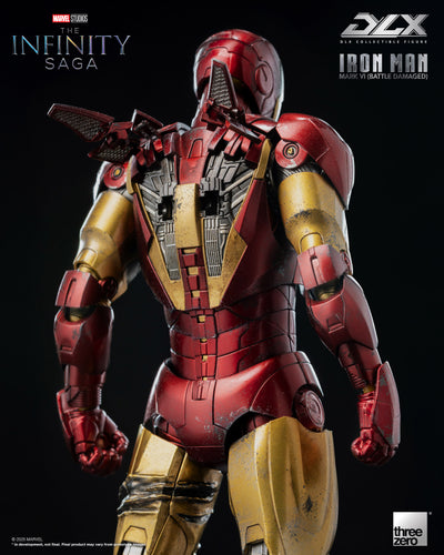 The Infinity Saga - Iron Man Mark 6 DLX (Battle Damaged) Figure