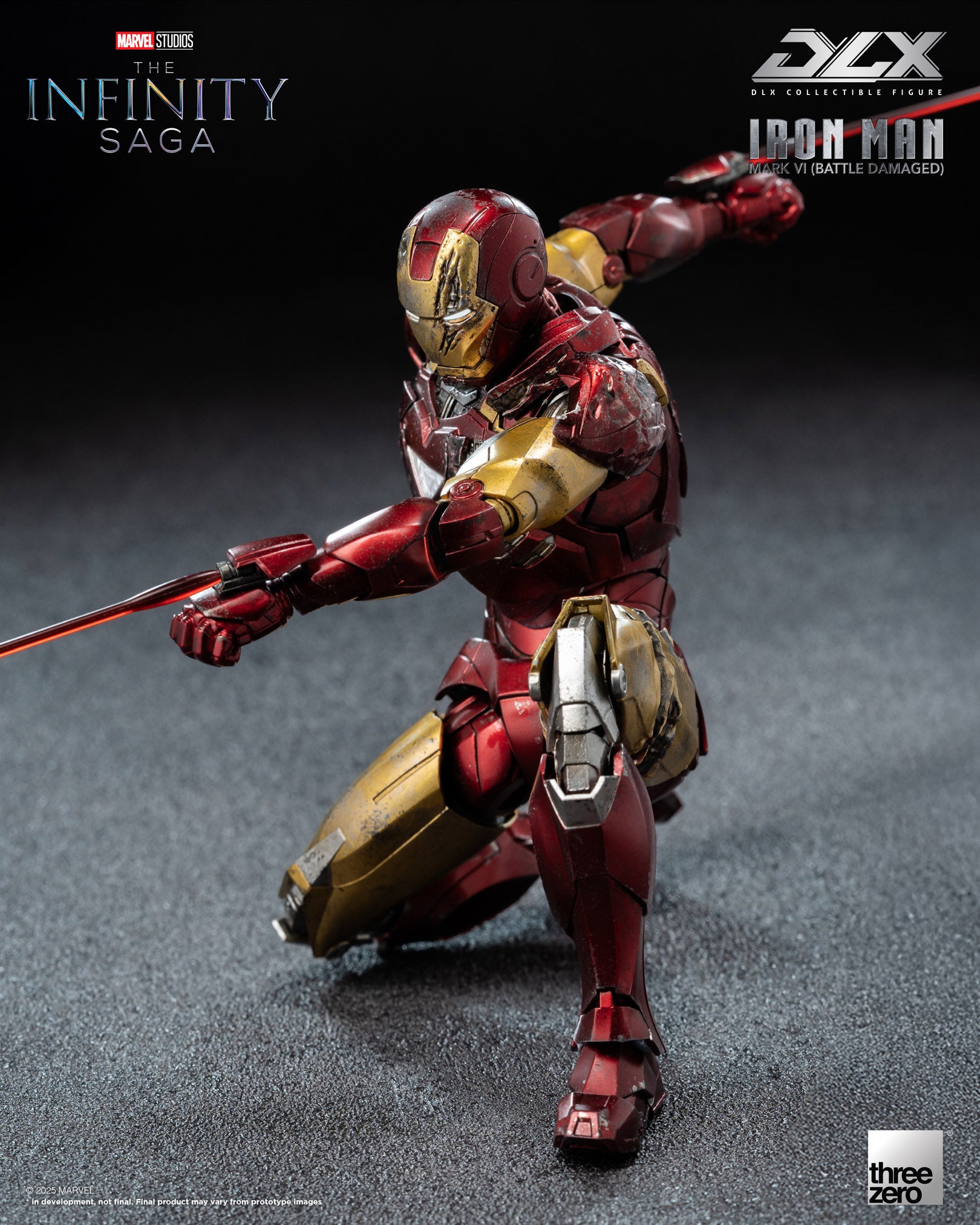 The Infinity Saga - Iron Man Mark 6 DLX (Battle Damaged) Figure