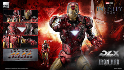 The Infinity Saga - Iron Man Mark 6 DLX (Battle Damaged) Figure