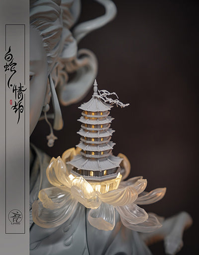 White Snake: Loves Tribulation (Grey Mold) Bust
