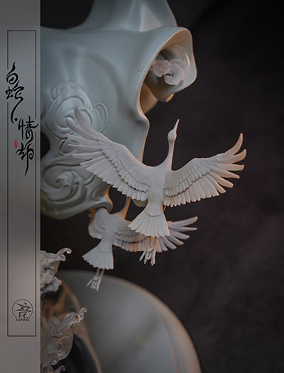 White Snake: Loves Tribulation (Grey Mold) Bust