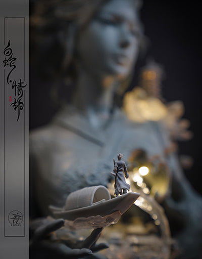 White Snake: Loves Tribulation (Grey Mold) Bust