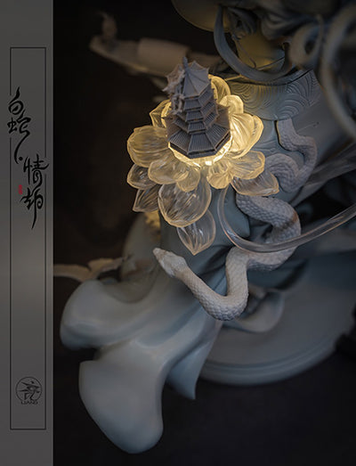 White Snake: Loves Tribulation (Grey Mold) Bust
