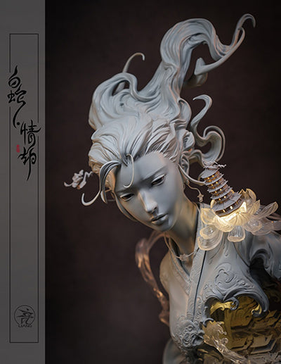 White Snake: Loves Tribulation (Grey Mold) Bust
