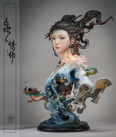 White Snake: Loves Tribulation (Grey Mold) Bust