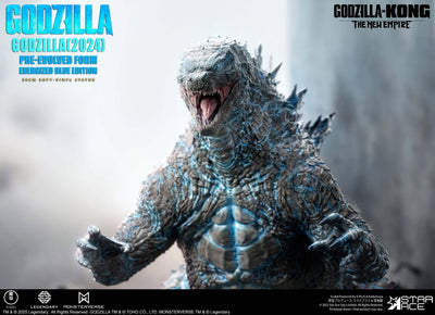 Godzilla x Kong: The New Empire - Godzilla Pre-Evolved Form (Energized Blue Ed.) Statue