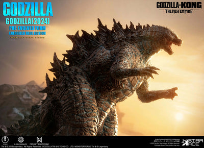 Godzilla x Kong: The New Empire - Godzilla Pre-Evolved Form (Energized Blue Ed.) Statue