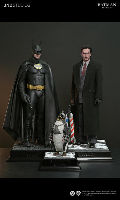 Batman Returns: Batman & Bruce Wayne With Bust 1/3 Scale Statue SET by JND Studios