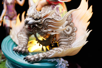 The Balance of the Nine Skies - The Beast of the West - White Tiger (Deluxe Version) Statue