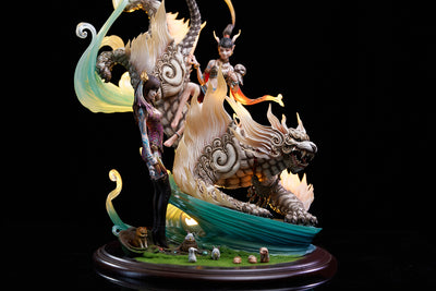 The Balance of the Nine Skies - The Beast of the West - White Tiger (Deluxe Version) Statue