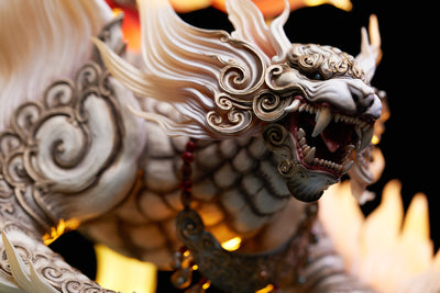 The Balance of the Nine Skies - The Beast of the West - White Tiger (Deluxe Version) Statue