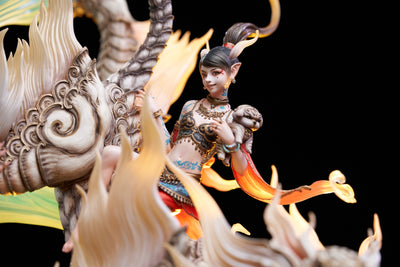 The Balance of the Nine Skies - The Beast of the West - White Tiger (Deluxe Version) Statue