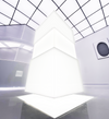 White Light-Up Pedestal By DisplayStation