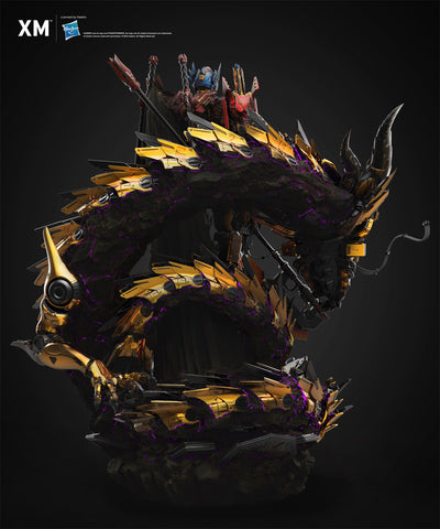 Transformers - Optimus Prime - Azure Dragon (Gold) 1/10 Scale Statue