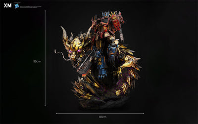 Transformers - Optimus Prime - Azure Dragon (Gold) 1/10 Scale Statue
