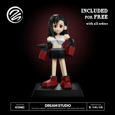 Final Fantasy VII - Tifa 1/4 Scale Statue by Dream Studio