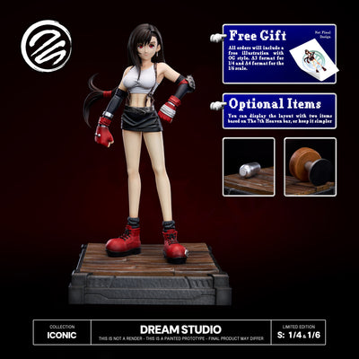Final Fantasy VII - Tifa 1/6 Scale Statue by Dream Studio