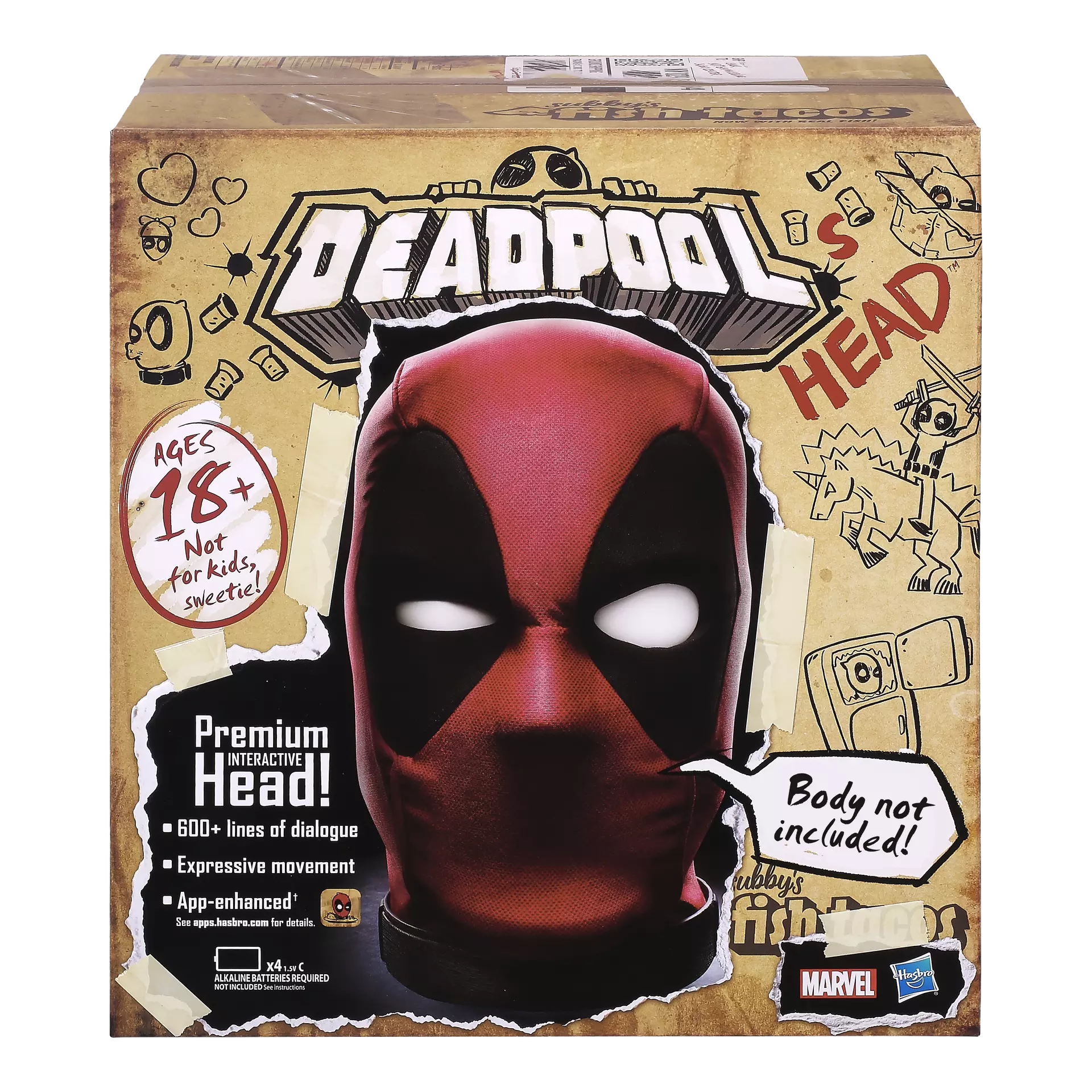 Marvel Legends Series - Deadpool Premium Interactive Head - Spec Marvel Legends Series - Deadpool Premium Interactive Head - Spec