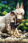 Princess Mononoke - Wolf Girl Statue
