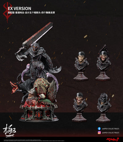 Berserk - Guts (EX) 1/4 Scale Statue by Apex Collectibles