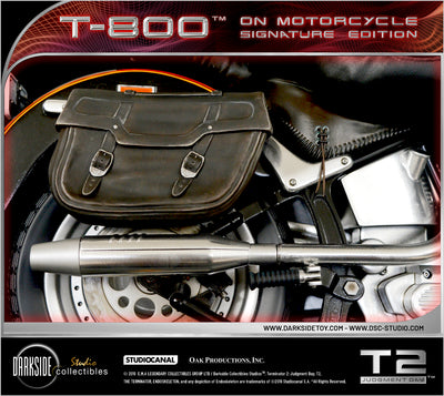 Terminator 2 - T-800 on Motorcycle (Exclusive) Signature Edition 1/4 Scale Statue