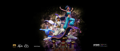 Aladdin & Jasmine Deluxe Art Scale 1/10