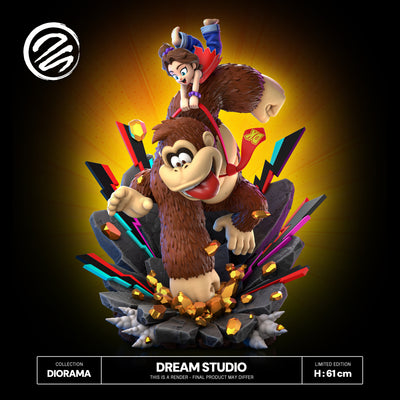 Donkey Kong Bananza Statue by Dream Studio