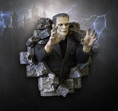 Frankenstein Life-Size Wall Sculpture