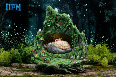 My Neighbor Totoro - Totoro In The Tree Hole Statue by OPM Studio