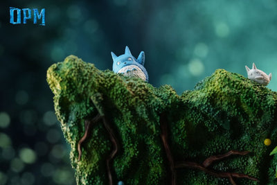 My Neighbor Totoro - Totoro In The Tree Hole Statue by OPM Studio