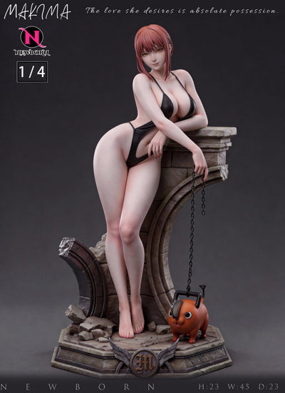 Chainsaw Man - Makima 1/4 Scale Statue by NewBorn Studio