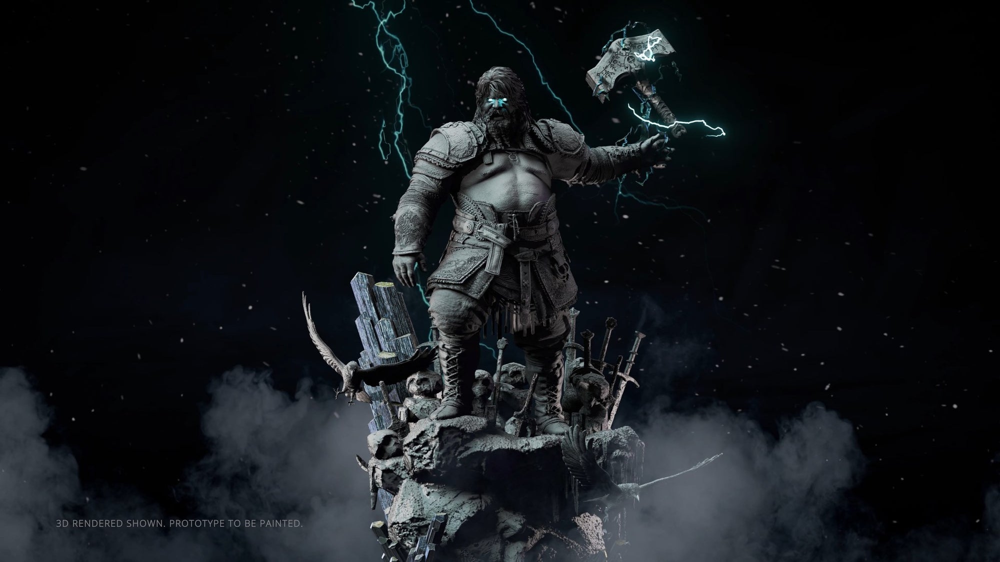 Thor Ragnarock Statue God of War: Ragnarok - Thor 1/3 Scale Statue - Spec Fiction Shop