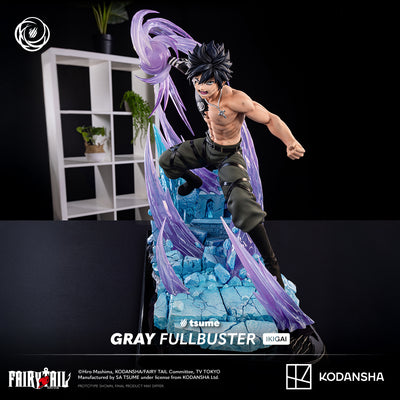 Fairy Tail - Grey Fullbuster & Juvia Lockser Ikigai 1/6 Scale Statue Set