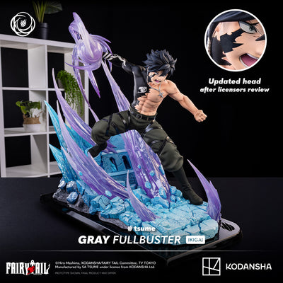 Fairy Tail - Grey Fullbuster & Juvia Lockser Ikigai 1/6 Scale Statue Set