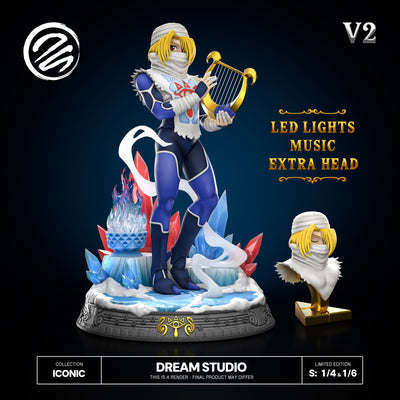 The Legend of Zelda: Ocarina of Time - Sheik 1/4 Scale Statue by Dream Studio