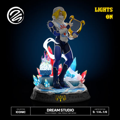 The Legend of Zelda: Ocarina of Time - Sheik 1/4 Scale Statue by Dream Studio