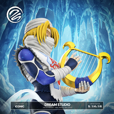 The Legend of Zelda: Ocarina of Time - Sheik 1/4 Scale Statue by Dream Studio