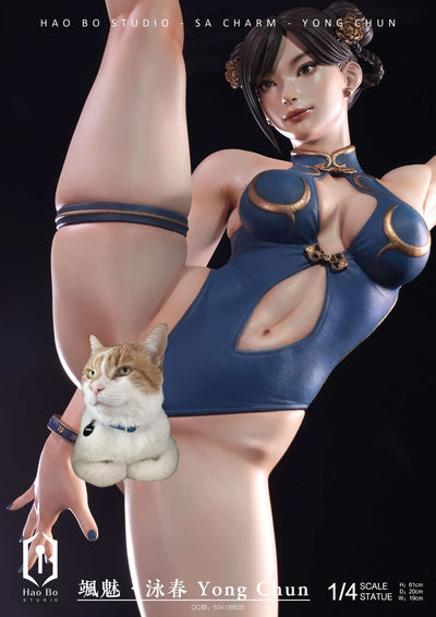Chun-Li - Sa Charm - Yong Chun 1/4 Scale Statue by HaoBo Studio