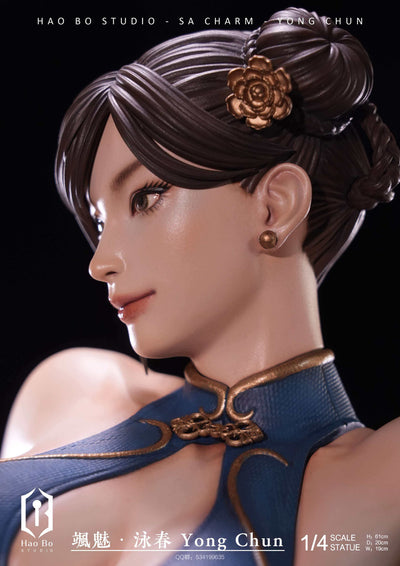Chun-Li - Sa Charm - Yong Chun 1/4 Scale Statue by HaoBo Studio