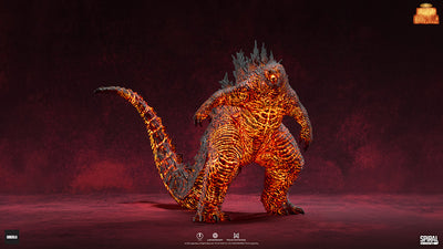 Godzilla: King of the Monsters (2019) - Burning Godzilla 2019 Hall of Fame Series Statue