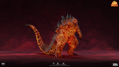 Godzilla: King of the Monsters (2019) - Burning Godzilla 2019 Hall of Fame Series Statue