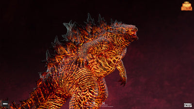 Godzilla: King of the Monsters (2019) - Burning Godzilla 2019 Hall of Fame Series Statue