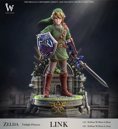 The Legend of Zelda: Twilight Princess - Link 1/6 Scale Statue by Wake Studio